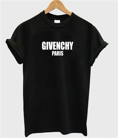 camiseta givenchy paris hombre|Shirts .